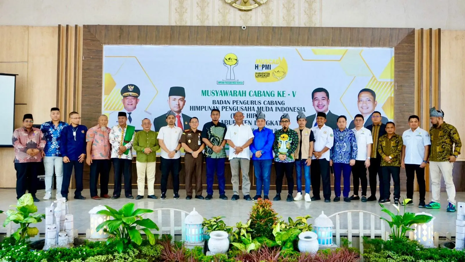 Thomas Saputra  Pimpin HIPMI Langkat