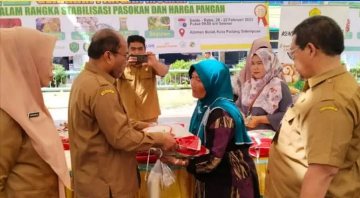 Stabilkan Harga Bapok, Pemko Sidempuan Terus Galakkan GPM