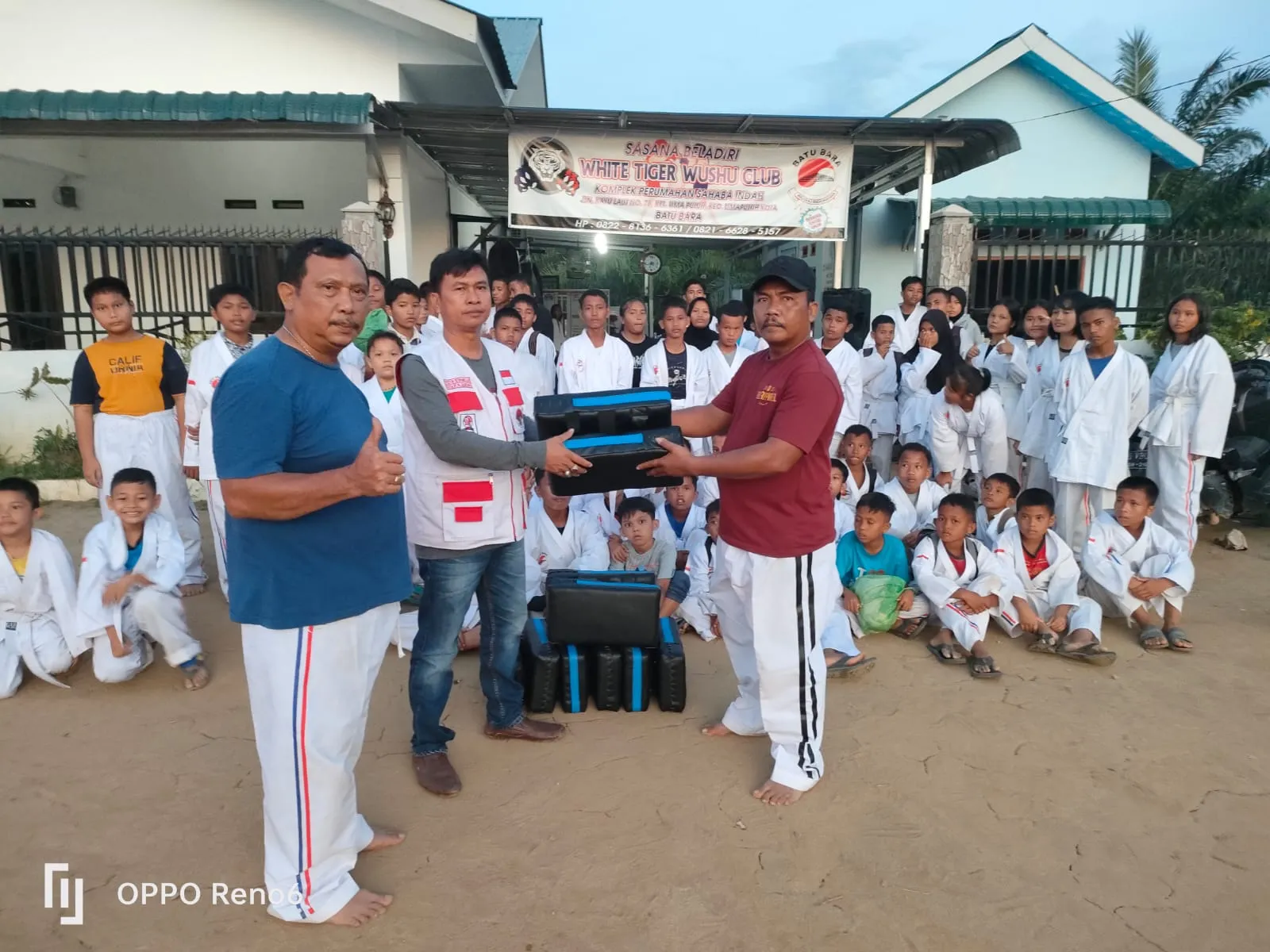 Ketua DPC Pejuang Bravo Lima Bantu White Tiger Wushu