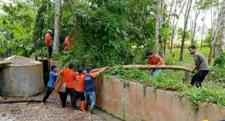 Pasca Banjir, BPBD Kota Padang Sidempuan Survei Hulu Sungai Aek Aloban