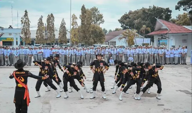 236 Pelajar Kota P.Sidempuan Ikuti Lomba LKBB Paskibra 2023