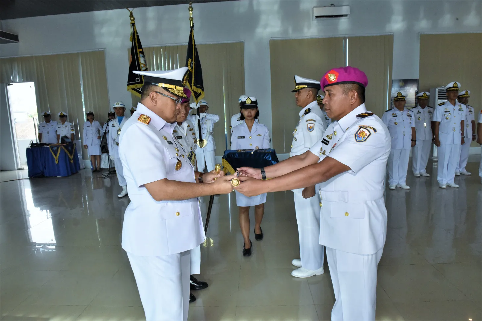 Jabatan Danlanal Sabang Dan Lhokseumawe Diserahterimakan