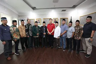 Hasyim SE Terima Kunjungan PCNU Kota Medan