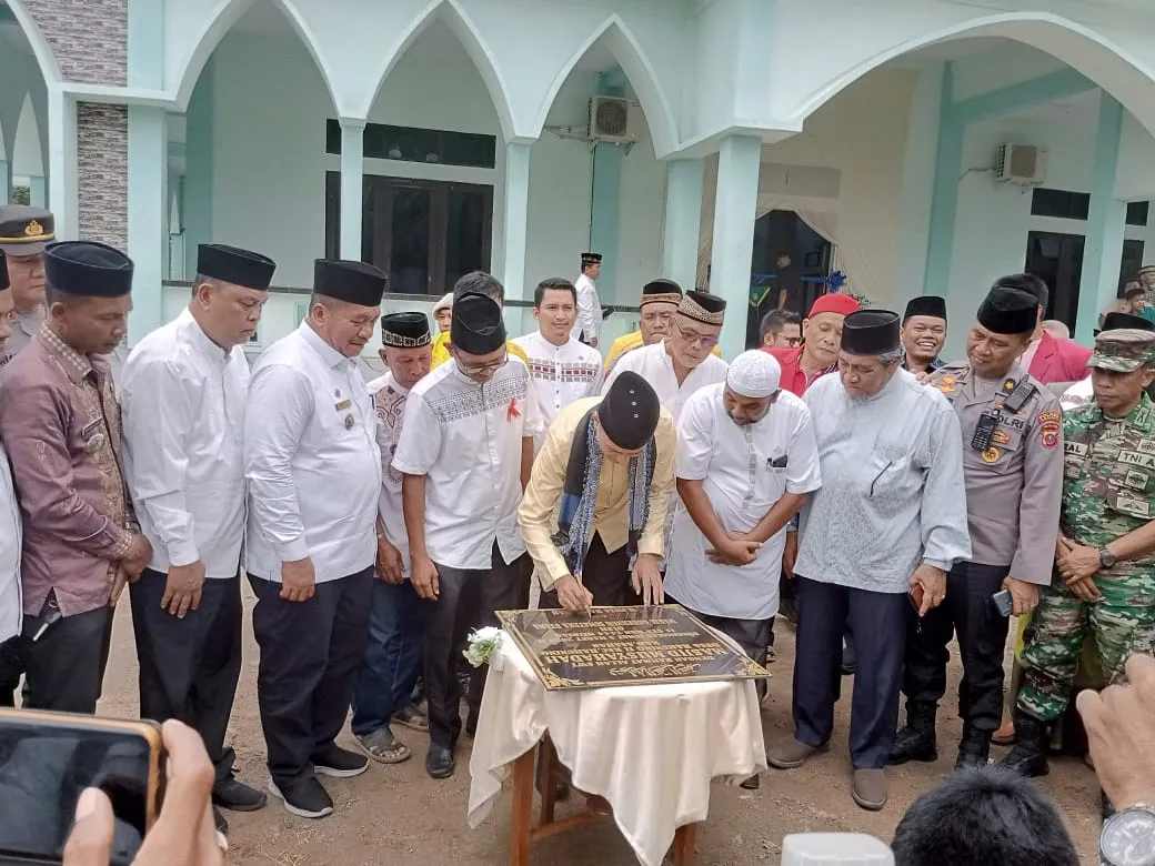 Wagubsu Resmikan Masjid Musyahadah Rahuning II