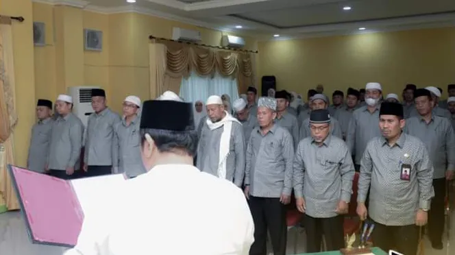 Wali Kota Lantik 53 Dewan Hakim (MTQ) Tingkat Kota Padang Sidempuan