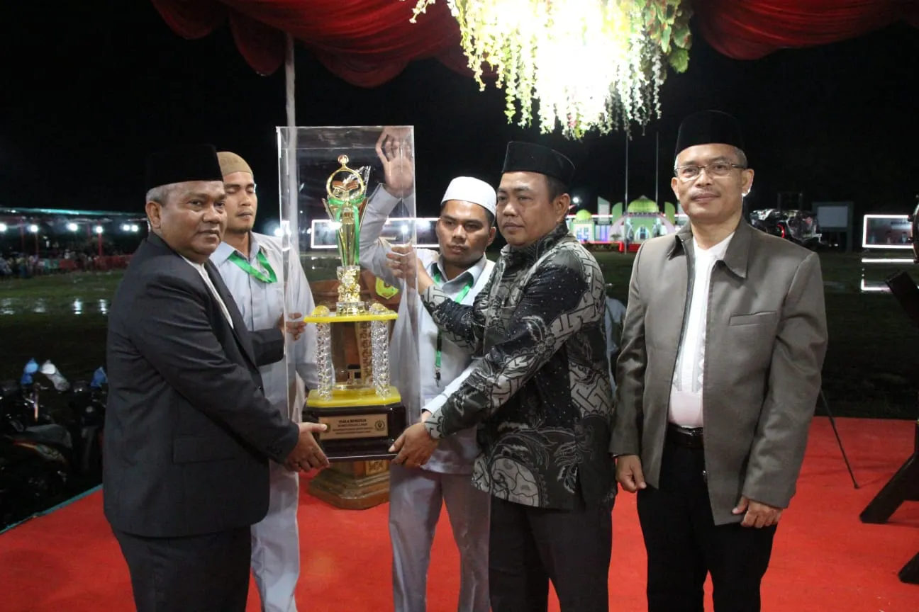 Kecamatan Sosa Juara Umum MTQ Ke XIV Palas