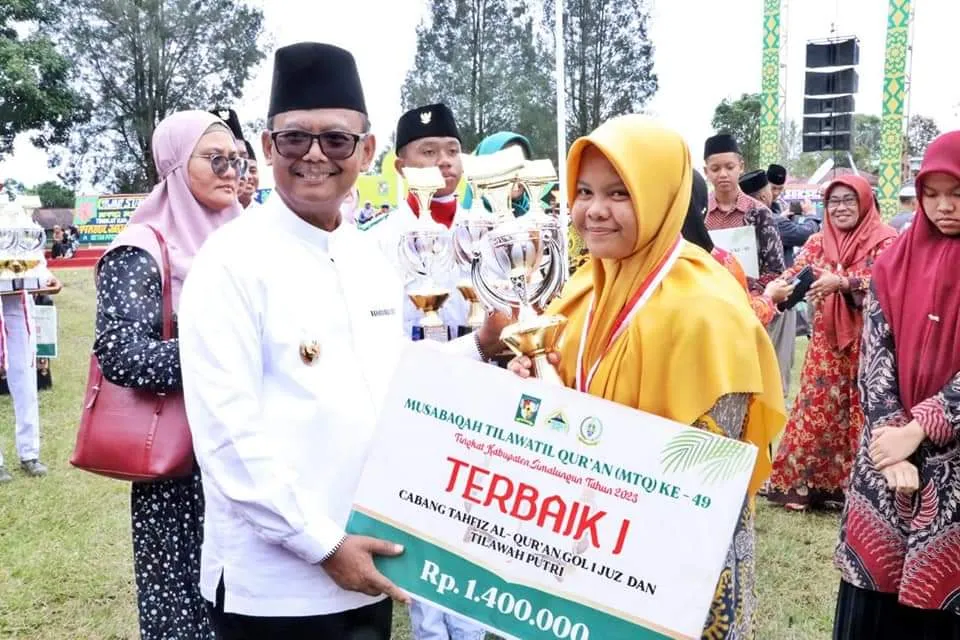Wakil Bupati Simalungun Harapkan Al-Qur'an Jadi Bagian Jiwa Generasi Muda