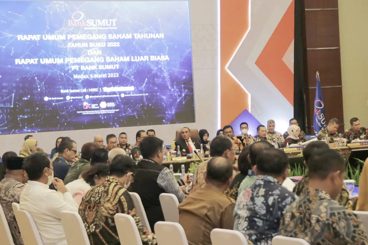 Gubsu Minta Bank Sumut Perkuat Ekspansi Usaha Pemasukan Daerah