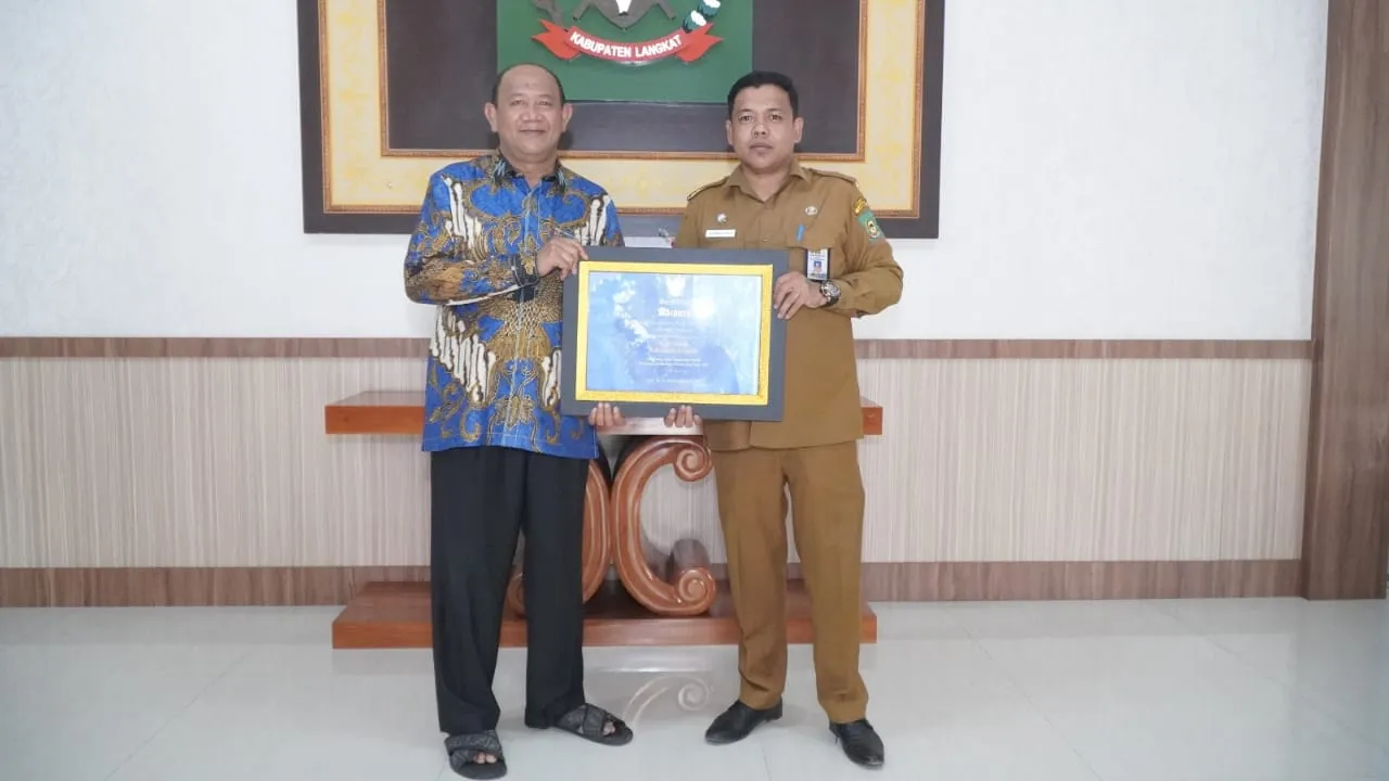 Langkat Kembali Terima Penghargaan Adipura Dari Kementerian LHK