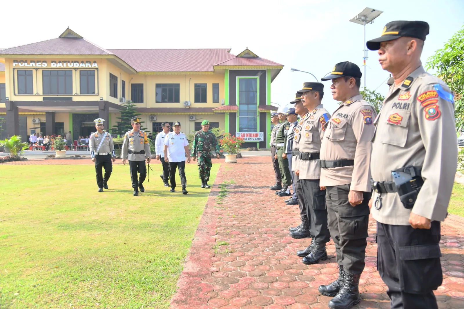 Bupati Batu Bara Pimpin Apel Pasukan Operasi Keselamatan Toba 2023