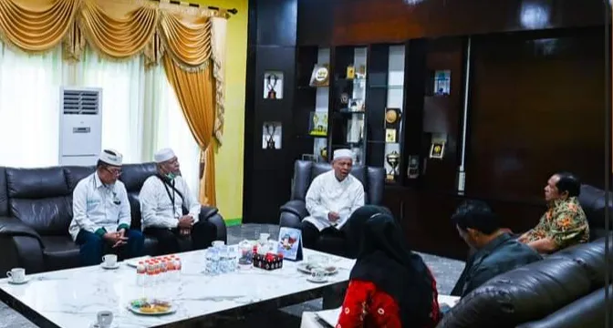 Wali Kota Sidempuan Terima Audensi BAZNAS