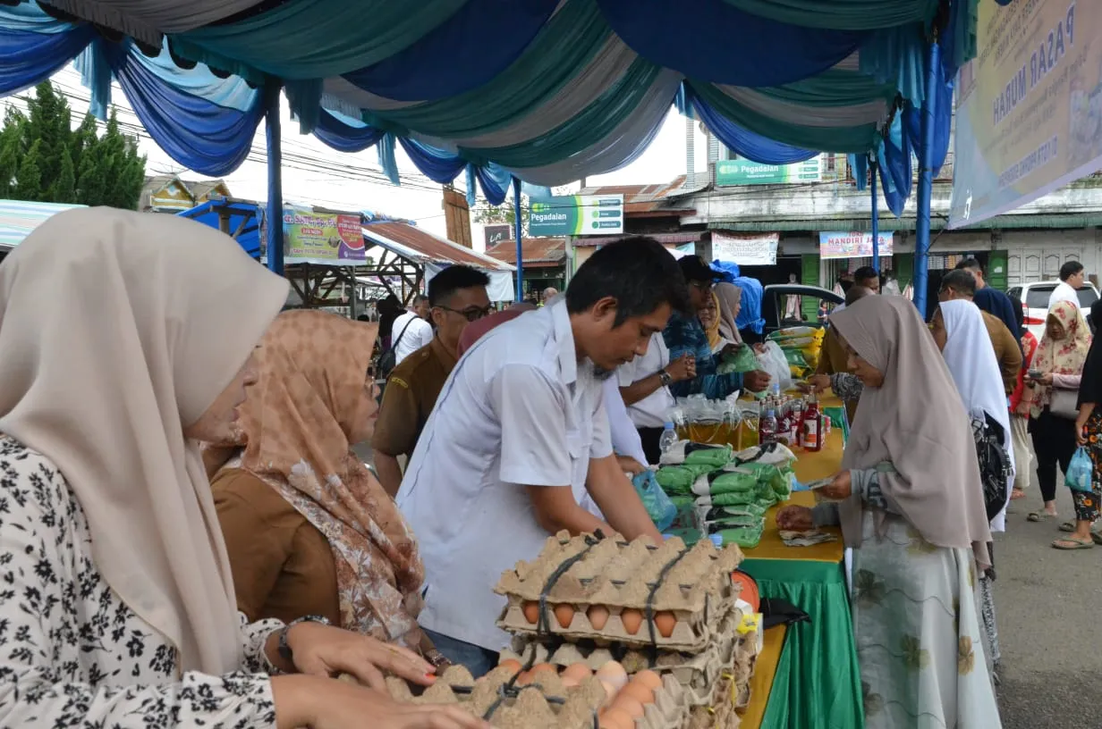 Jelang Ramadhan, Pemko Padang Sidempuan Gelar Pasar Murah