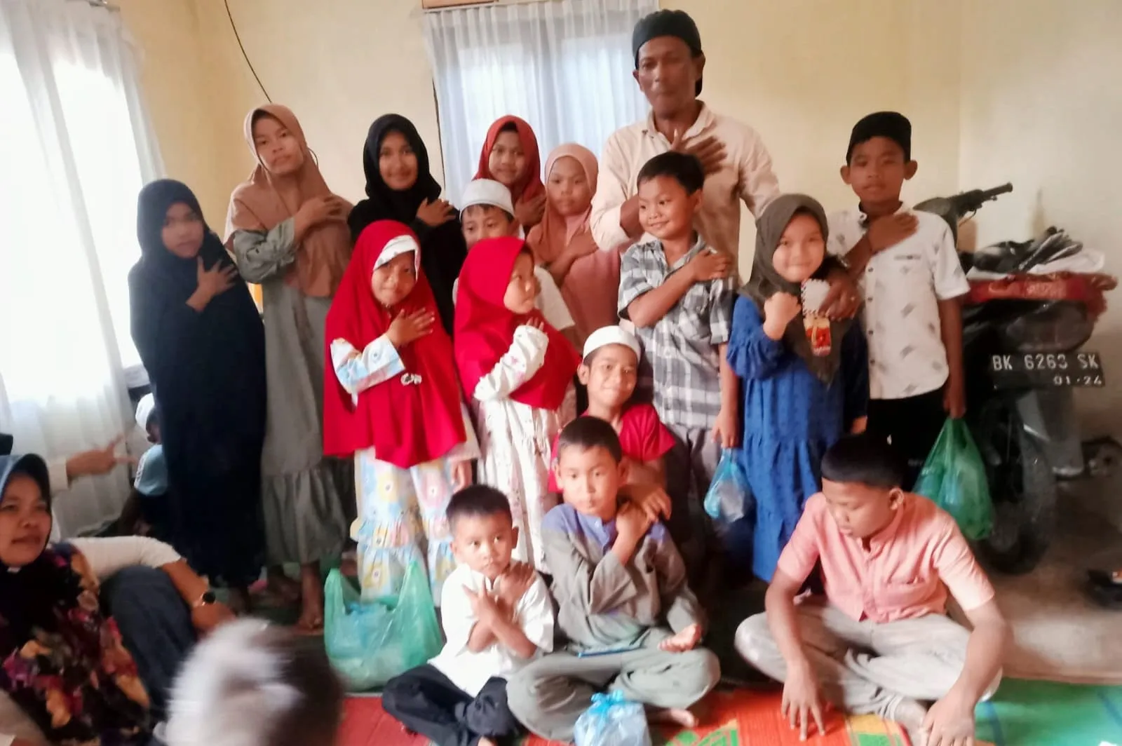Sambut Ramadan, Jurnalis  Madina Santuni Anak Yatim