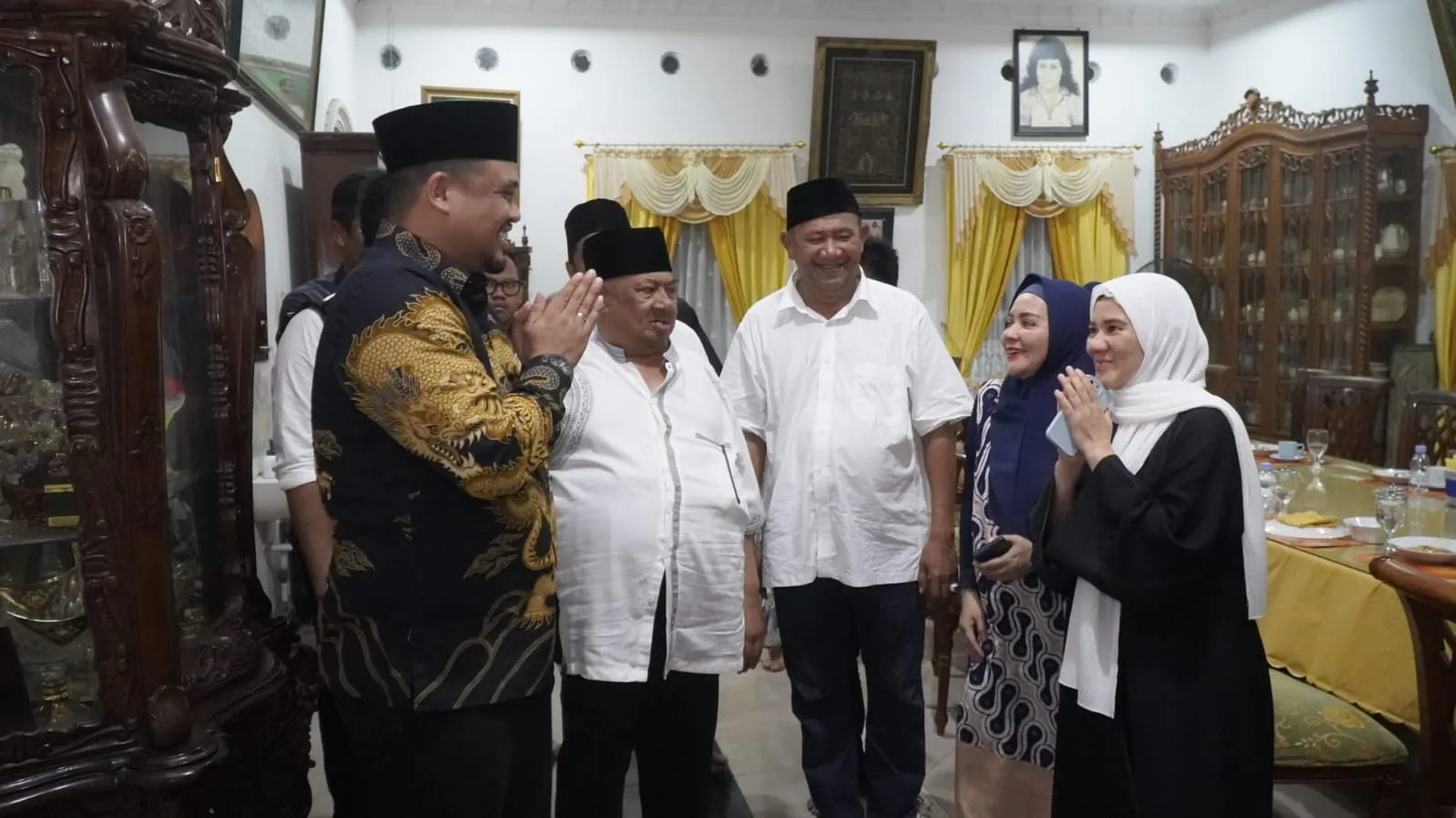 Tahlilan Almh. Hj.Fadilah Binti Hasyim, Ibunda Plt. Bupati Langkat