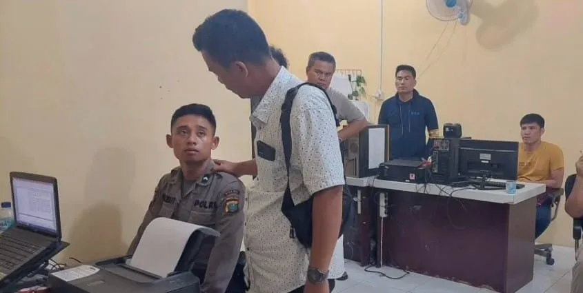 Viral Di Medsos, Anggota Samapta Pukul Anggota Brimob