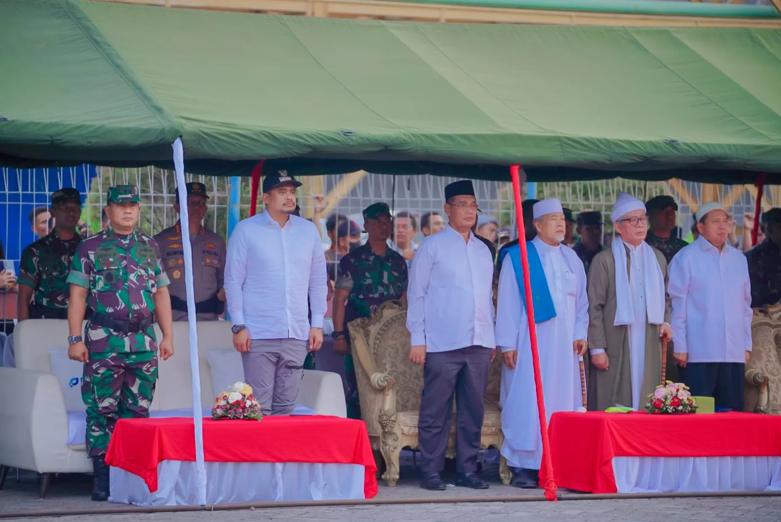Bobby Hadiri Pemberangkatan Satgas Yonif 125/SMB Pamtas RI - PNG