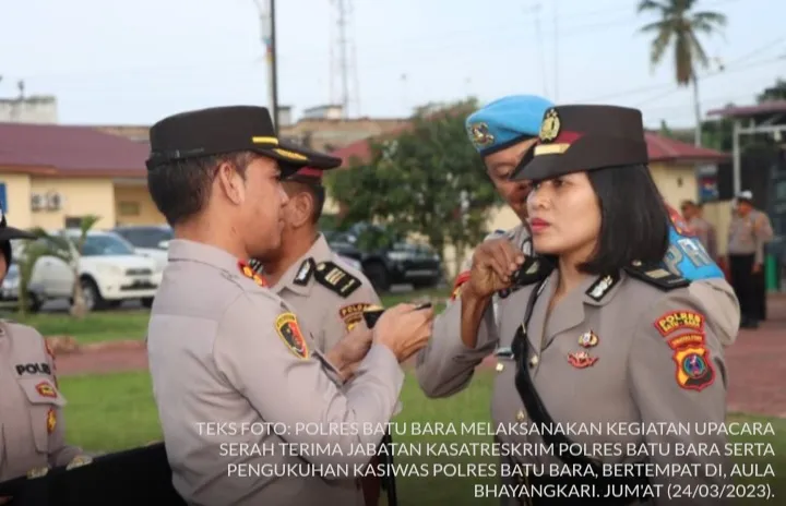 AKP Elysa Simaremare Kasat  Reskrim Polres Batu Bara
