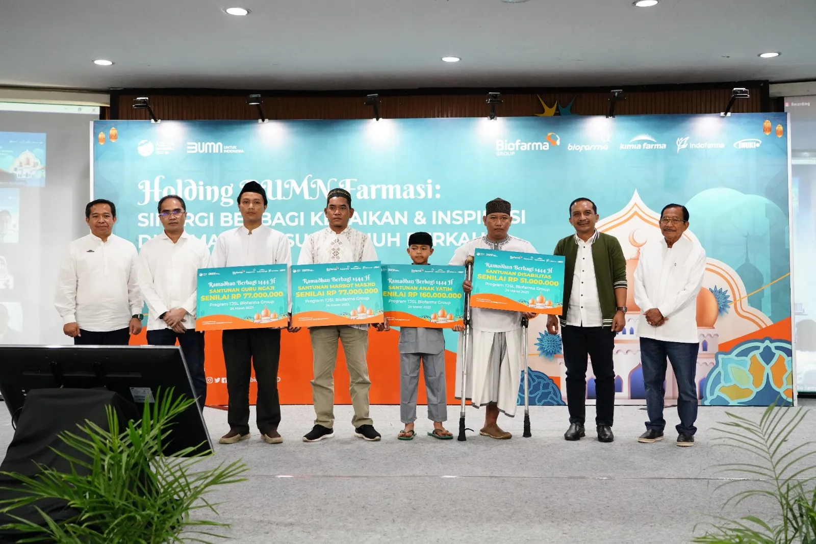 Holding BUMN Farmasi Sinergi Berbagi Kebaikan dan Inspirasi