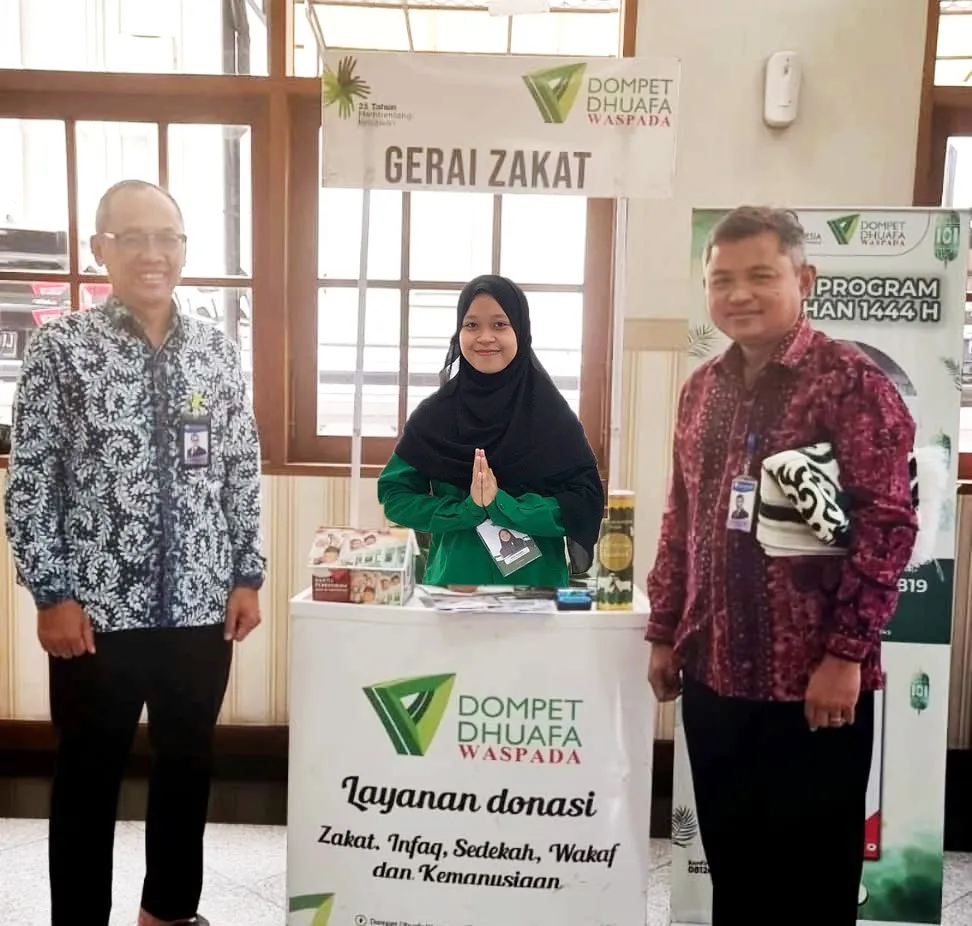 Gerai Dompet Dhuafa Waspada Hadir di Kantor BI Sumut