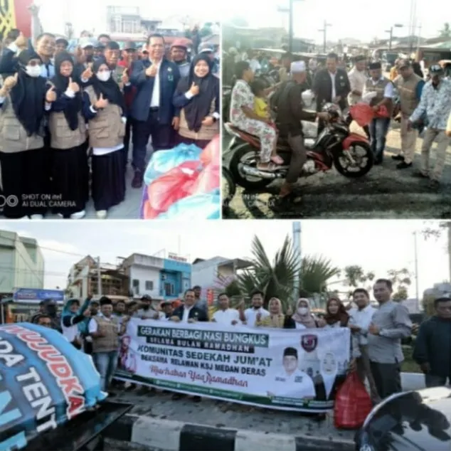 KSJ Barbagi Takjil Dibatu Bara