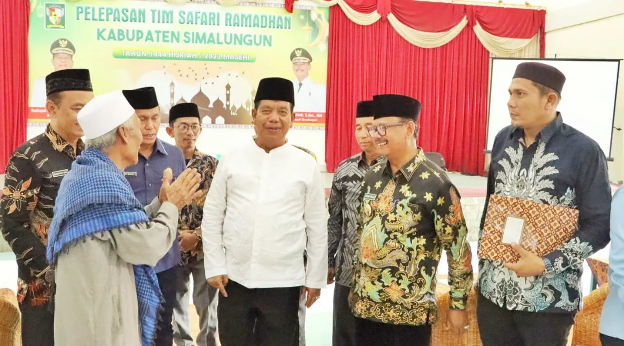 Bupati Simalungun Lepas Tim Safari Ramadhan 1444 H/2023
