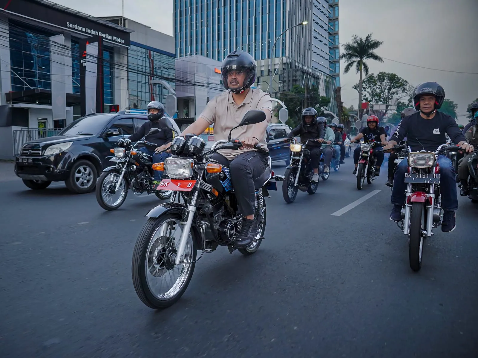 Ngabuburit Bersama Bobby, Komunitas Sepeda Motor Siap Dukung Keamanan dan Ketertiban Berlalu lintas