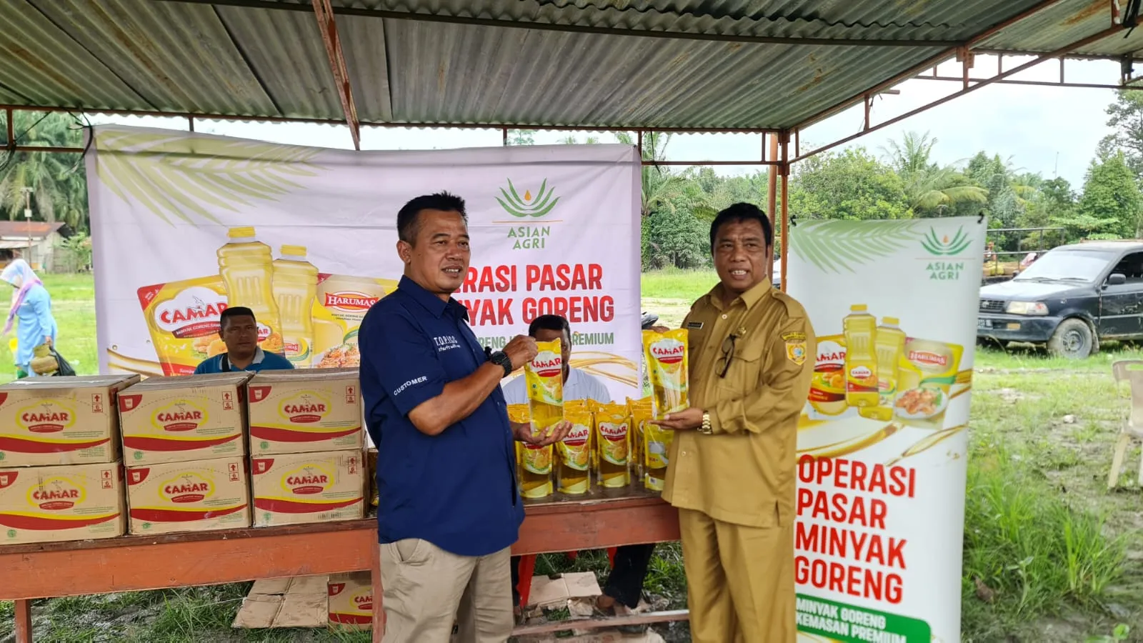 Asian Agri Gelar Bazar Migor Untuk Masyarakat Desa