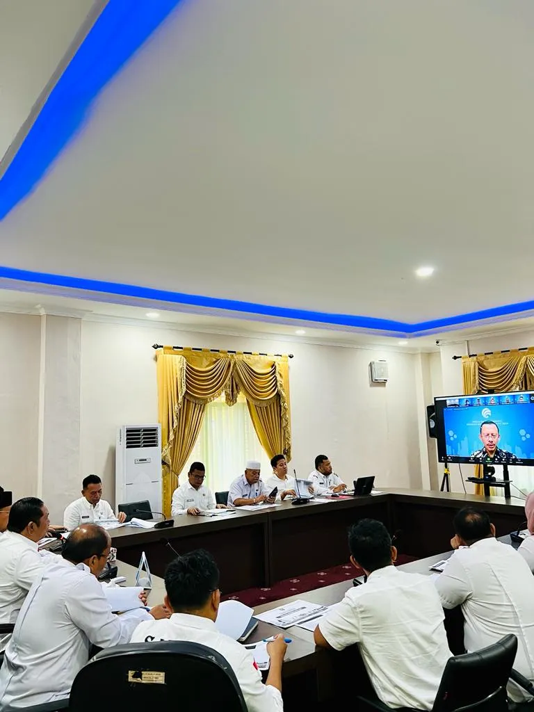 Pemko Sidempuan Ikuti Asesment Program Smart City Secara Daring