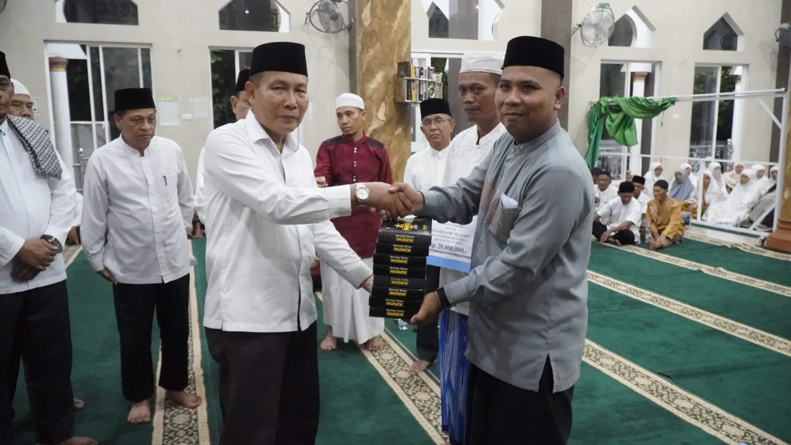 Pemkab Langkat Safari Ramadan Di Masjid Jami' Al-Amin