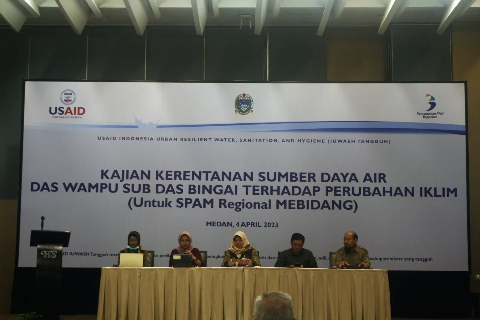 USAID IUWASH Kick Off SDA Terhadap Perubahan Iklim
