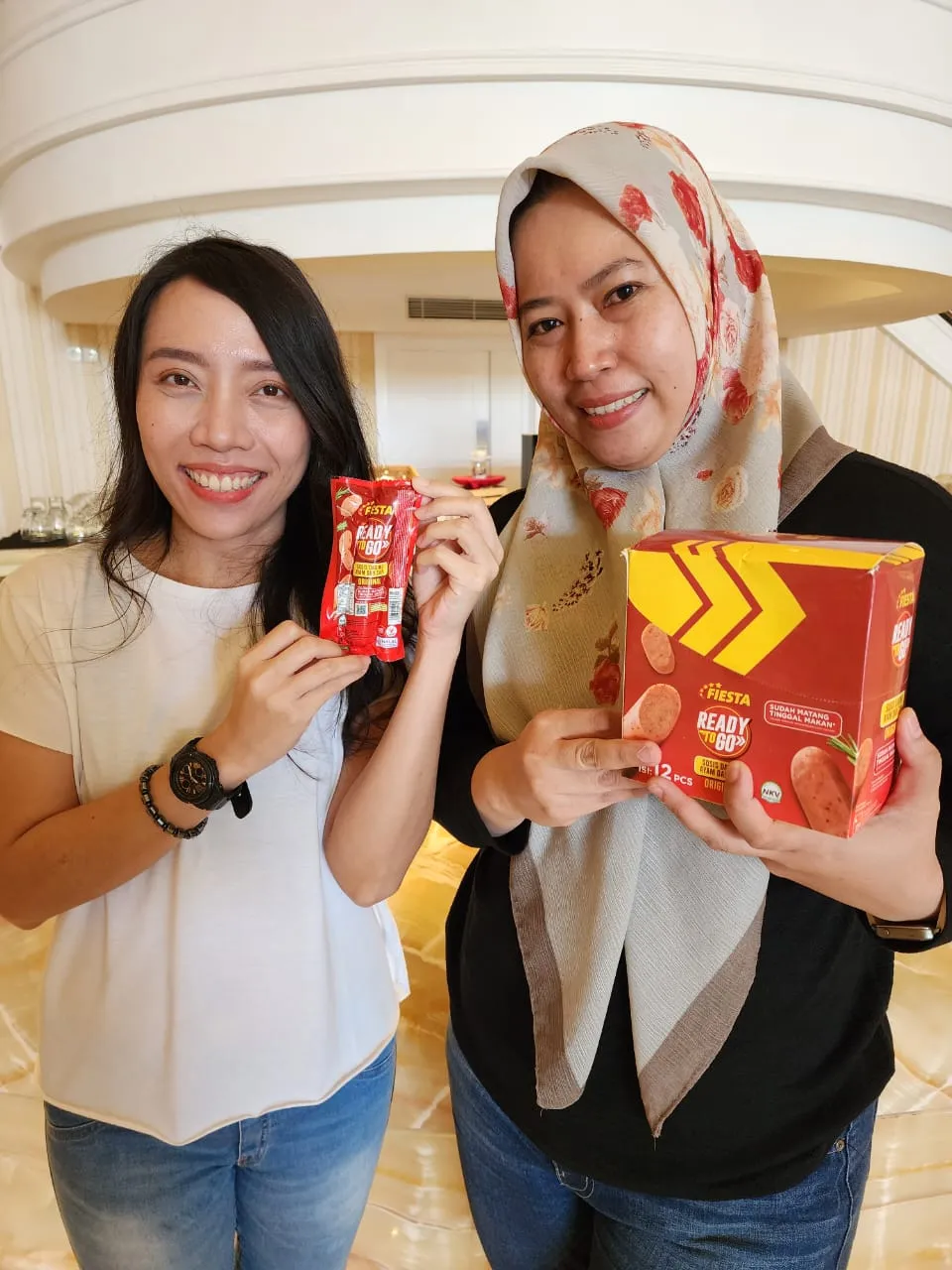 Fiesta Luncurkan Sosis Ready To Go