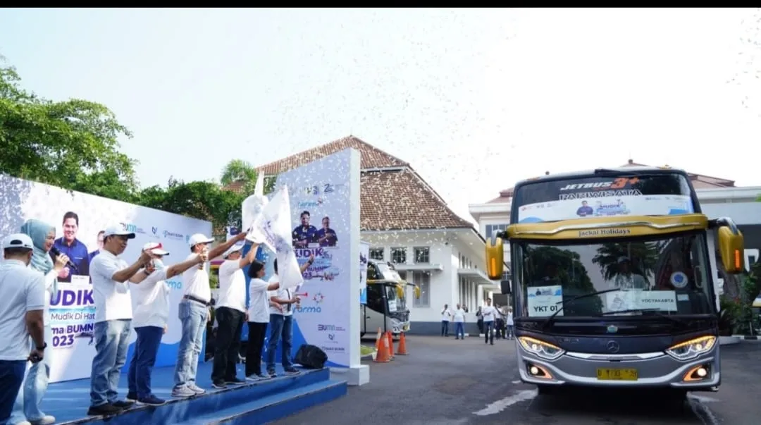Mudik Gratis, Biofarma Group Berangkatkan 1.230 Pemudik