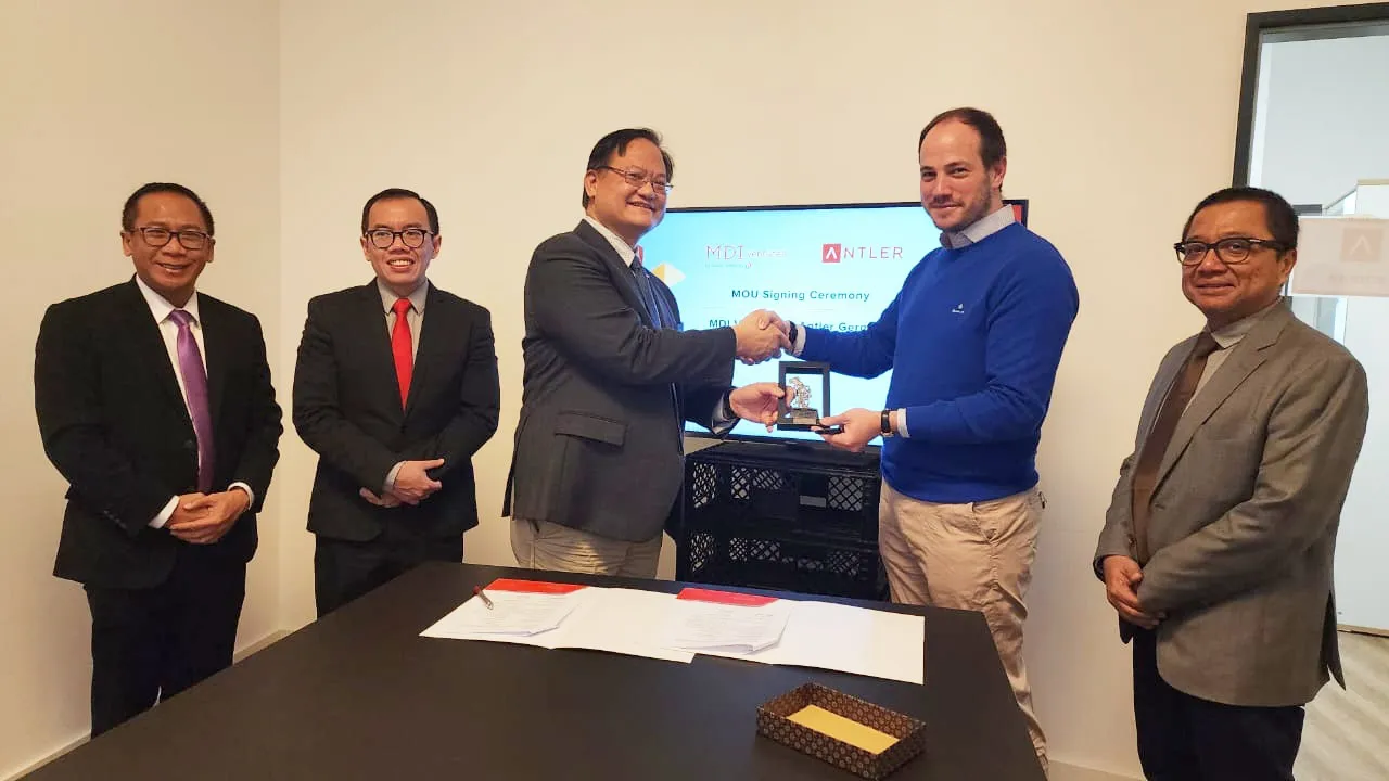 MDI Ventures - Antler Germany  Teken MoU Kemitraan Strategis