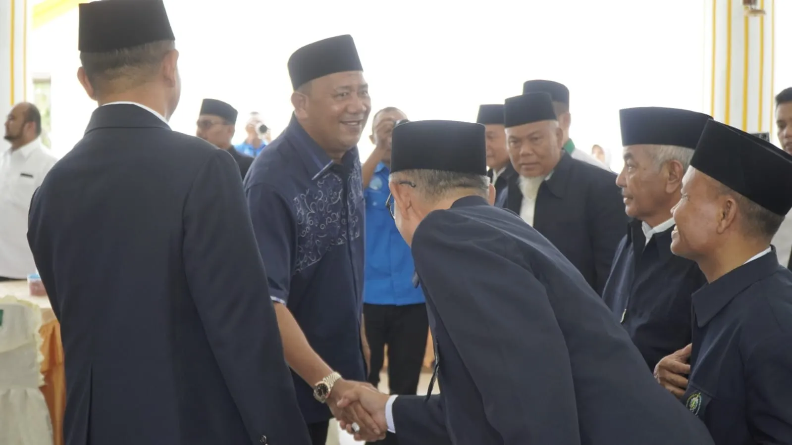 Syah Afandin Adakan Halal Bi Halal Dan Hadiri Pengukuhan LPTQ 