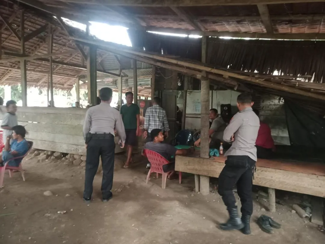 Polsek Talun Kenas Kembali Datangi Lokasi Diduga Permainan Judi