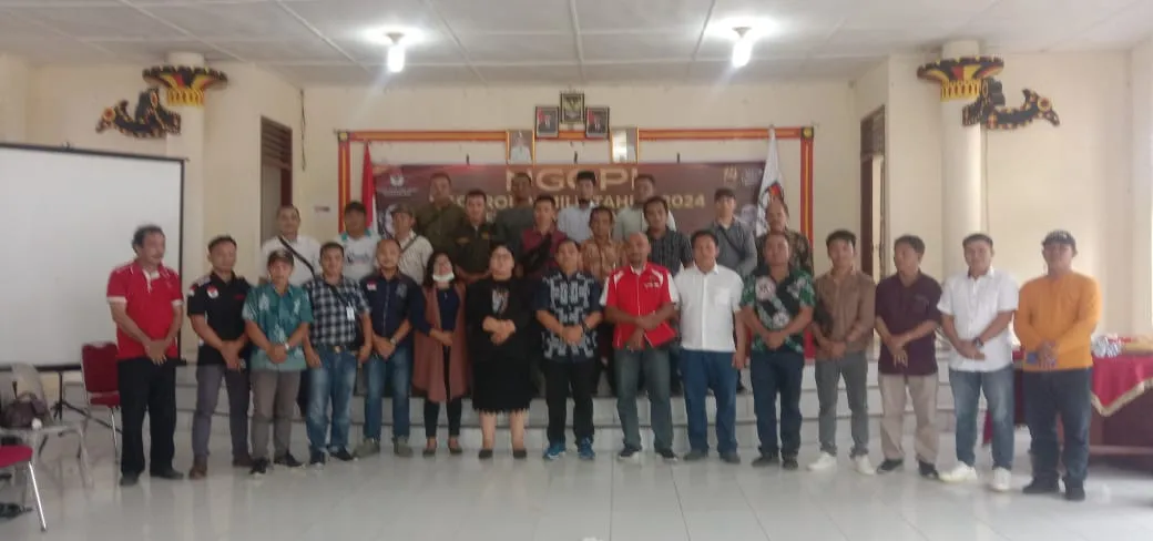 KPU Nias Ngopi Bareng Wartawan