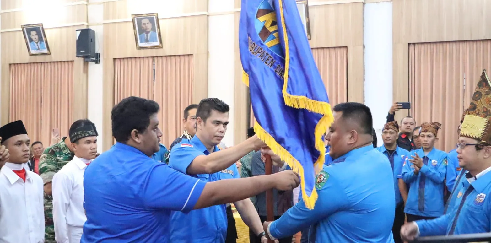 Bupati Simalungun Hadiri Pelantikan Pengurus DPD KNPI Periode 2023-2026