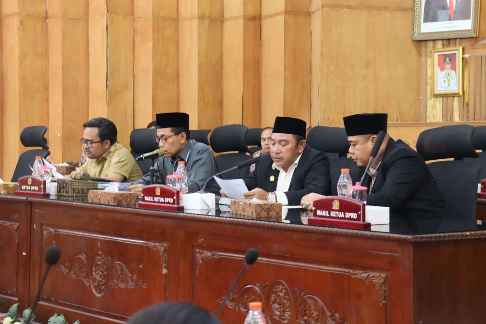Pemkab Batu Bara Serahkan Drap Ranperda  Penyertaan Modal BUMD