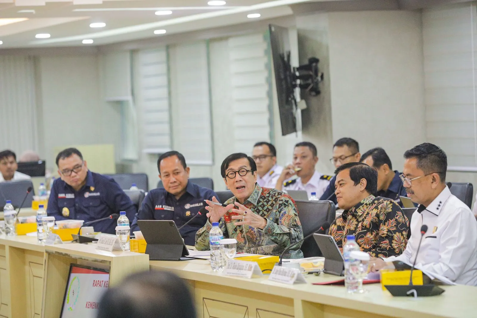 PPUU DPD RI Rapat Kerja Dengan Menkumham