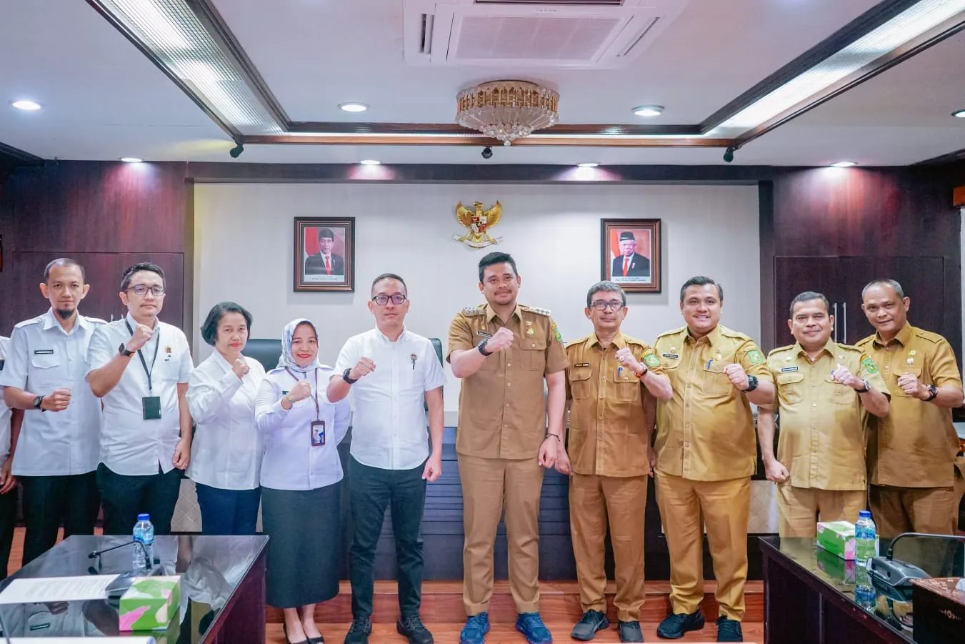 Bobby Apresiasi Kantor Pertanahan Laksanakan Program  PTSL 2023