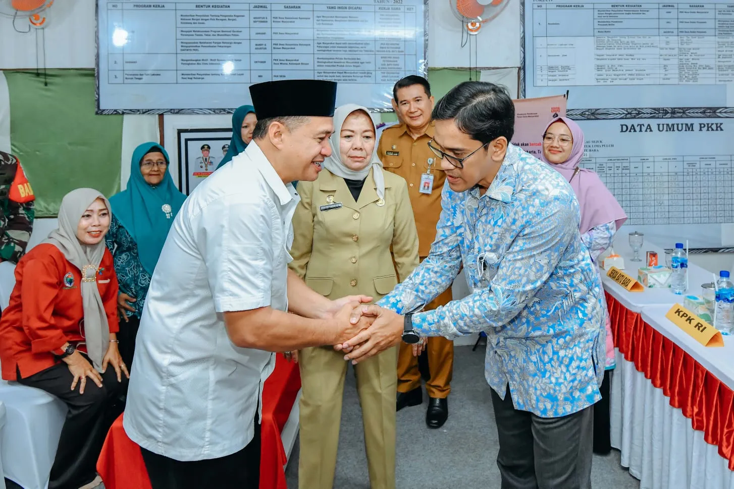 KPK RI Gelar Gelar Bimtek Di Desa Pulau Sejuk