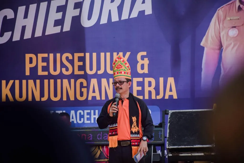Pj Bupati Aceh Tamiang Resmikan Objek Wisata Kampung Kaloy