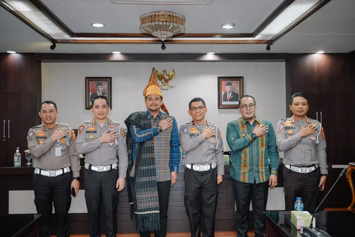 Bobby Dukung Program Road Safety Policing