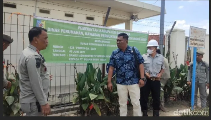 Bupati Batu Bara Segel PT. Buana Sawit Indah