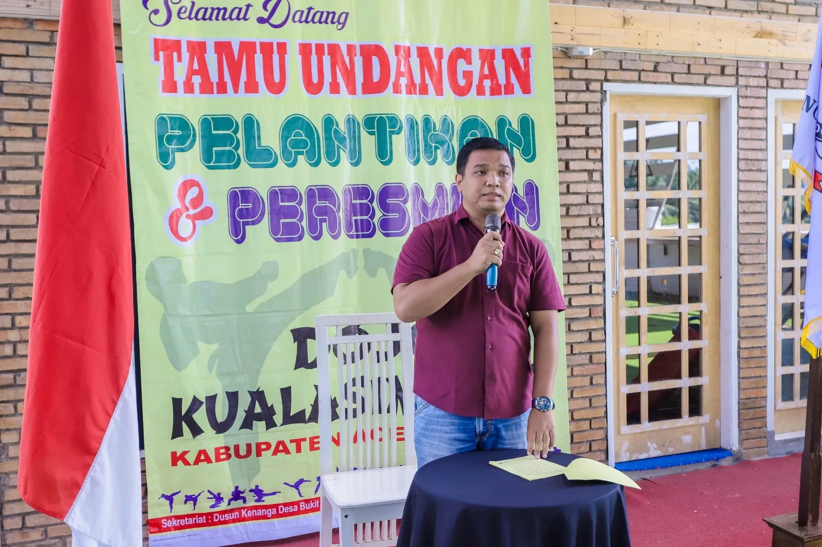 M. Farij Hadiri Pelantikan KKI Aceh Tamiang