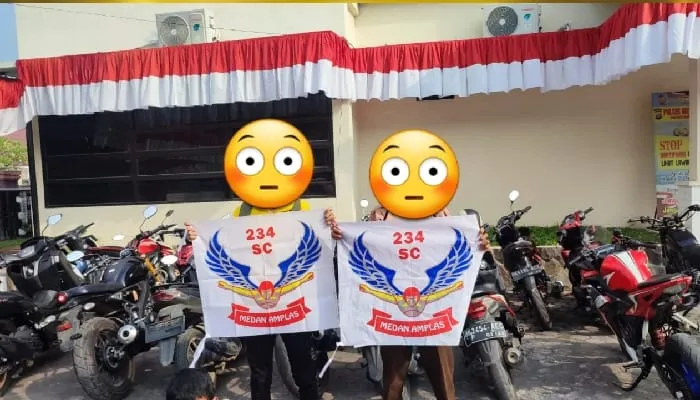 17 Pelajar Nongkrong Saat proses Belajar Mengajar Diamankan