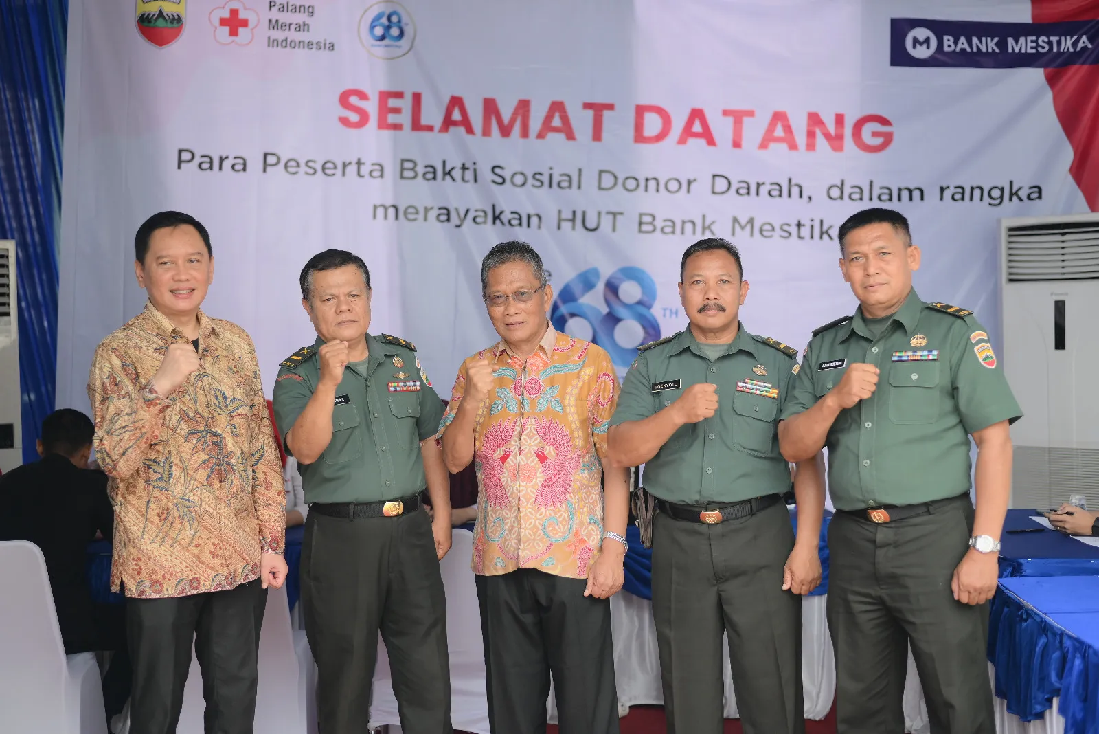 Rayakan HUT ke 68, Bank Mestika Gelar Donor Darah
