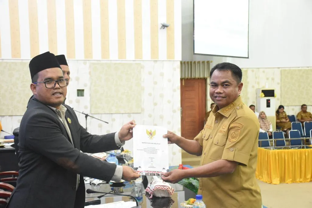 Bupati Sergai Sampaikan Nota Pengantar Laporan Pertanggungjawaban APBD 2022