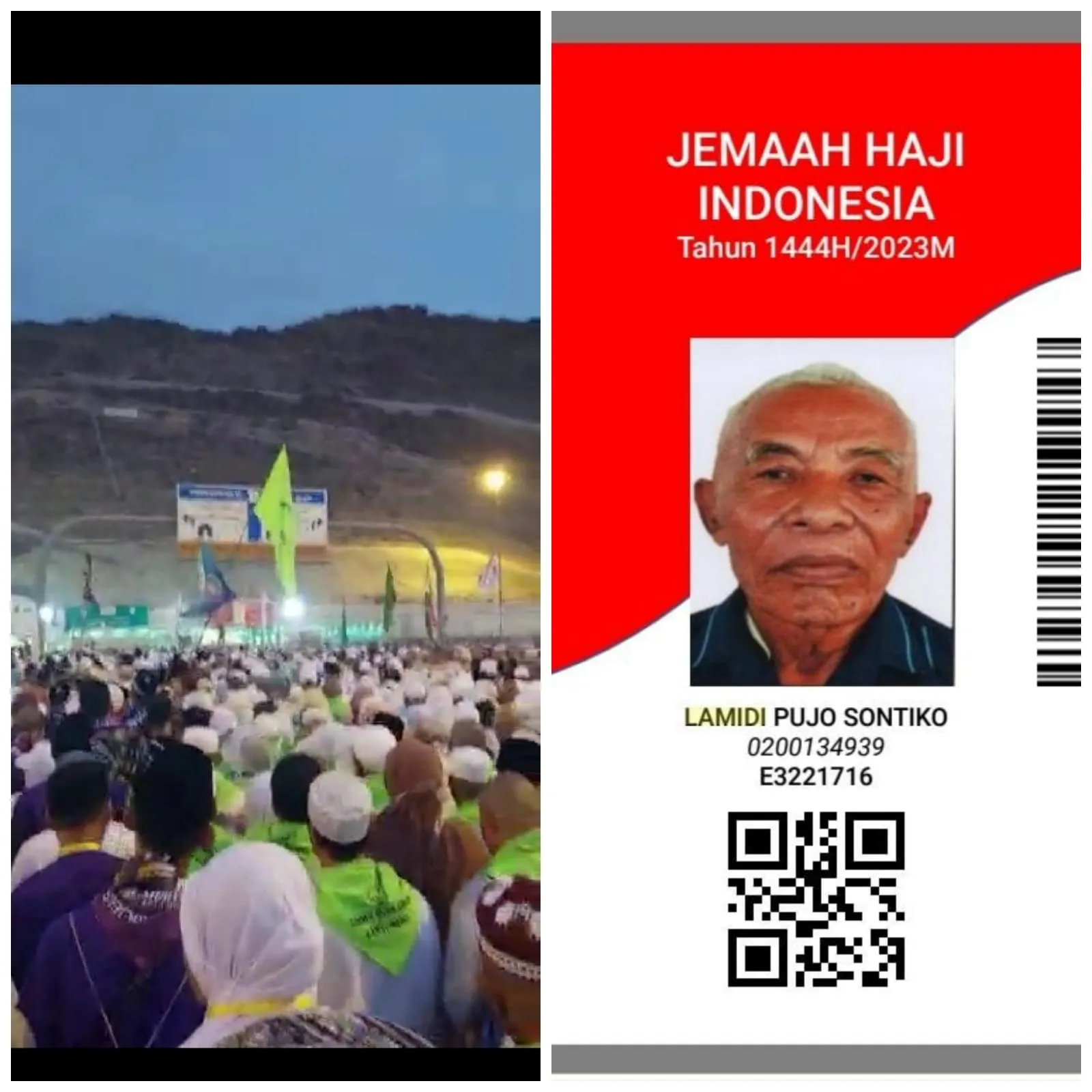 Lamidi Pujo Santiko Jamaah Haji Batu Bara Kloter 13 Wafat Di Mekah