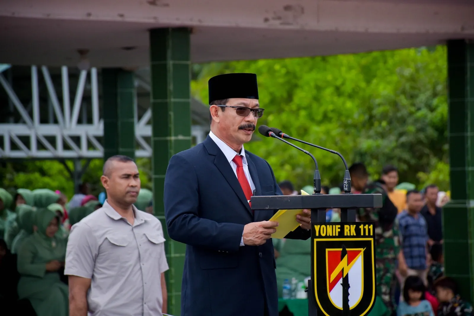 Selamat Bertugas Komandan Dan Prajurit Batalyon Infanteri Raider Khusus 111